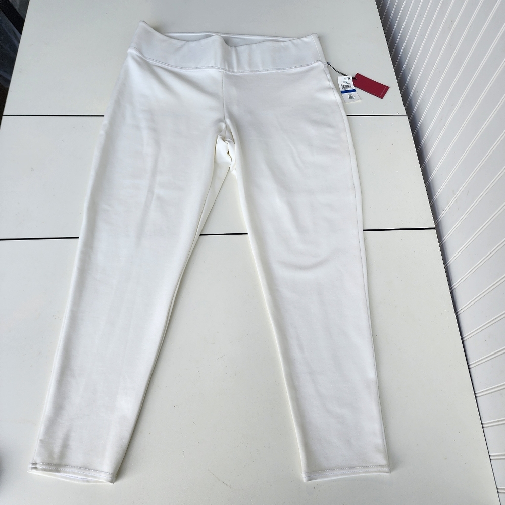 Vince Camuto White Cropped Pants